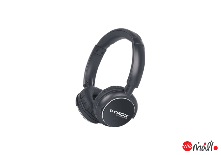 S16 Wireless Headset with Microphone - اسود